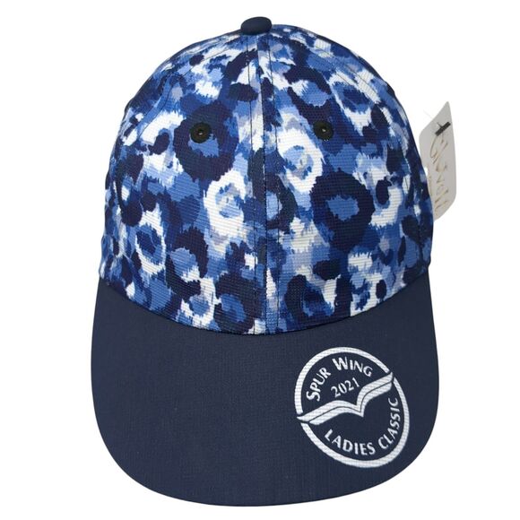 Spur Wing 2021 Ladies Classic Strapback Hat Blue OS Adjustable GloveIt W/Tags - Picture 1 of 8